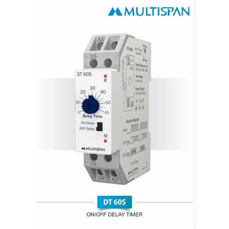 DT-10S/30s/60S | Timer | Din rail Display-Blind Timer
